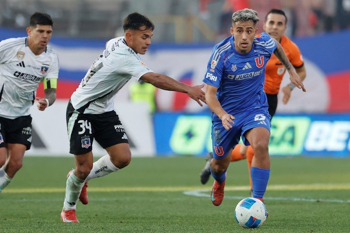 El equipo de Almirón perdió frente a la U. de Chile (EFE).