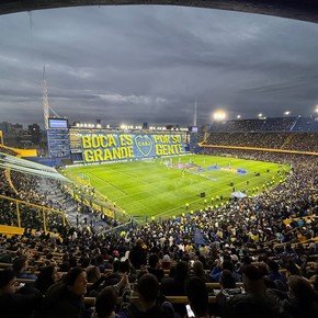 Histórico Bombonerazo por Paredes: con 50 mil personas, así está el Templo para recibir al campeón del mundo