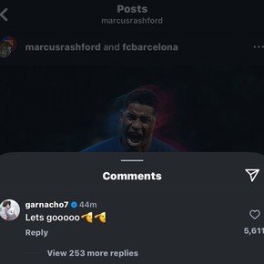 El comentario de Garnacho en redes que enfureció a los hinchas del Manchester United