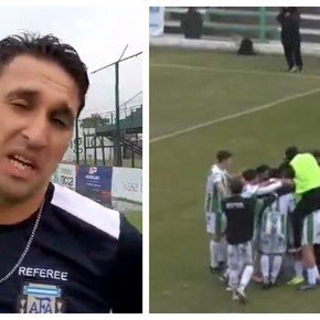Video: otro escándalo arbitral en el Federal A