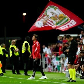 Almeyda consiguió su primer triunfo como técnico del Sevilla