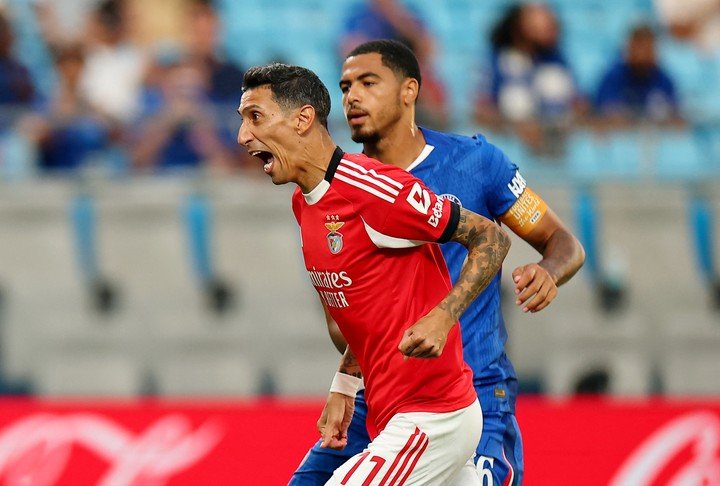Di María anotó cuatro goles con Benfica en el MdC (Reuters).