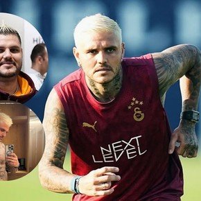 El picante posteo de Icardi tras volver a entrenar en el Galatasaray