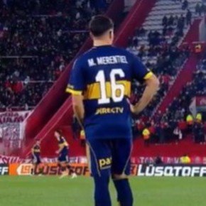 Video: insólito, Merentiel salió a jugar el segundo tiempo y Russo lo había sacado