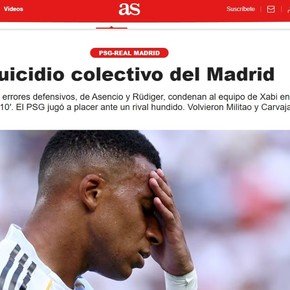 "Suicidio colectivo": qué dijeron en España sobre la histórica derrota del Madrid con el PSG