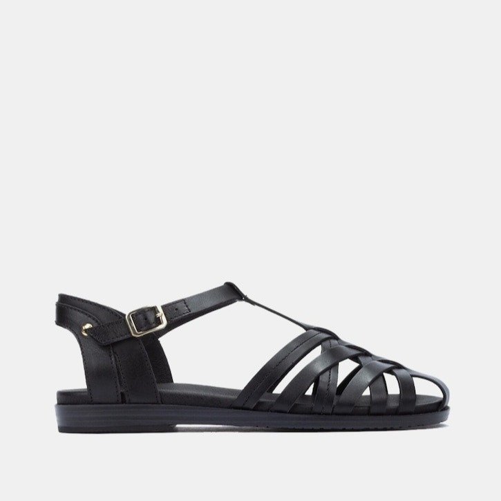 Pikolinos
Zapato plano cangrejera de mujer de piel