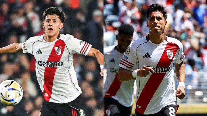 Una nueva pareja de hermanos en la primera de River.