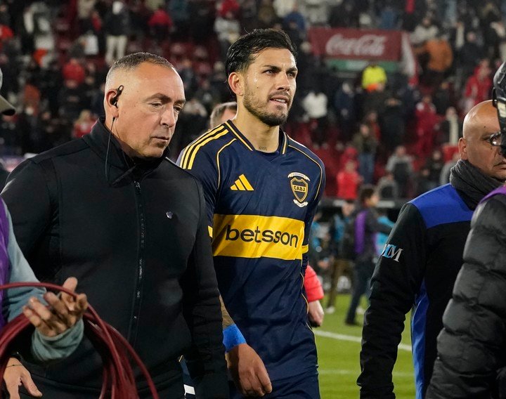 La imagen de Paredes tras la caida ante Huracán (Foto: Fernando de la Orden).