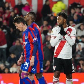 Los flojos números de Borja vs. San Lorenzo: sin remates, 10 pérdidas y más