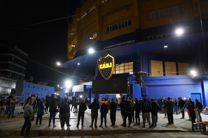 La marcha contra Riquelme: poca convocatoria (Martín Bonetto).