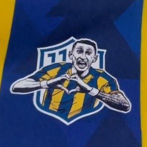 Video: el parche de Di María estará en todas las camisetas de los jugadores de Rosario Central
