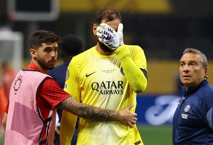 Donnarumma, sentido por la lesión de Musiala (Reuters).