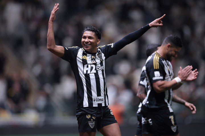 Dudu en un partido reciente por el Brasileirao