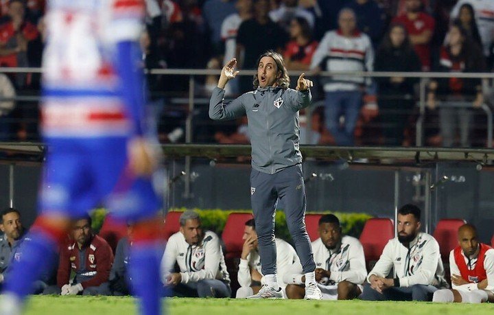 Zubeldía, suena en Fortaleza para reemplazar a Vojvoda. (Foto: Prensa Sao Paulo FC)