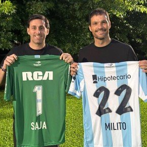 La ingeniosa foto de Racing para anunciar la cláusula de Maravilla Martínez
