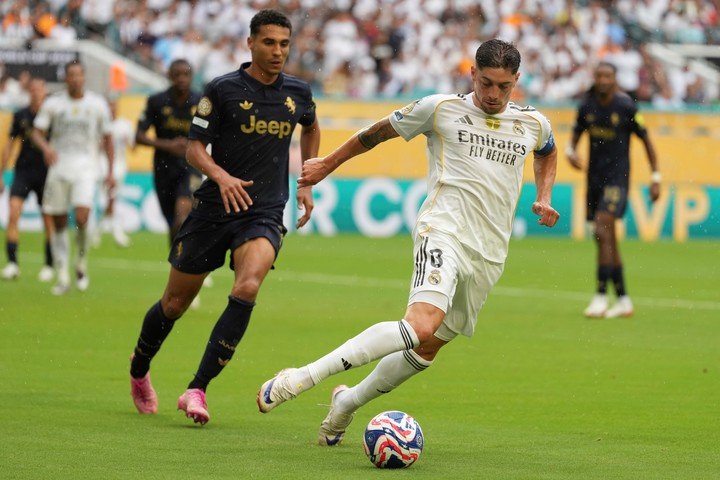 El mediocampista fue elegido MVP frente a la Juventus.