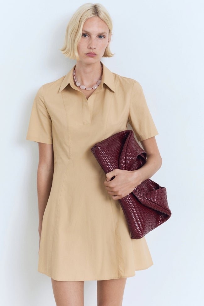 Vestido corto de Mango (35,99 euros)