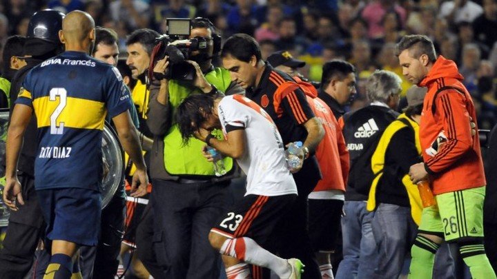 OLEIMA20160229_0135 La serie contra River en la Libertadores 2015 terminó en escándalo.