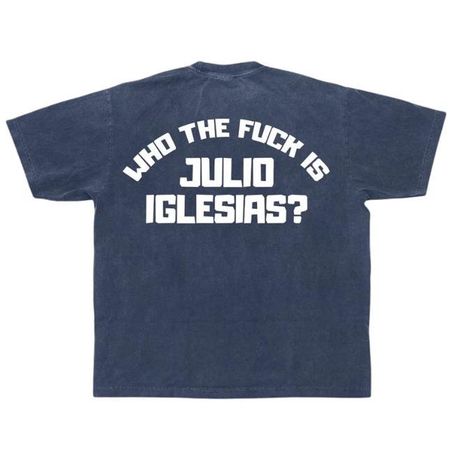 Camiseta de Julio Iglesias de Canallita, 39 euros.