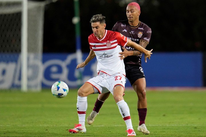 Lucas Alario en Estudiantes. 