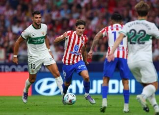 El Atleti de los argentinos empató con Elche y sigue sin convencer