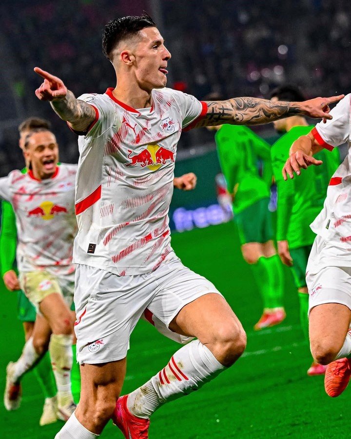 Benjamin Sesko marcó 39 goles en Leipzig. 
