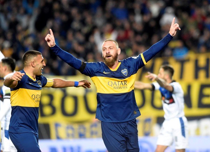 De Rossi había debutado con un gol ante Almagro (Fotobaires).