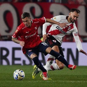 Abaldo, la sorpresa de Independiente que destacó en su debut ante River
