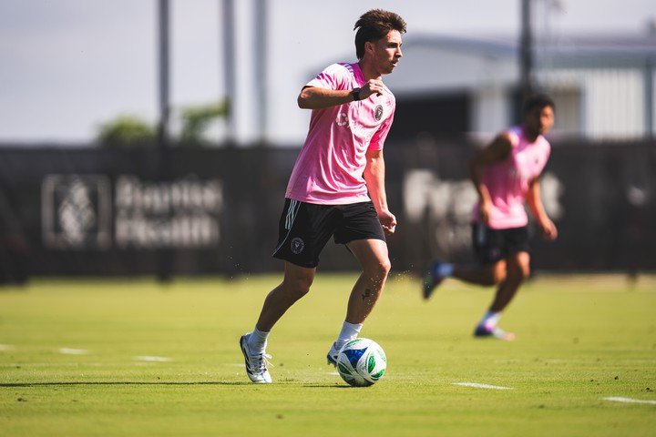 Baltasar Rodríguez se perfila para ser titular. Foto: Prensa Inter Miami