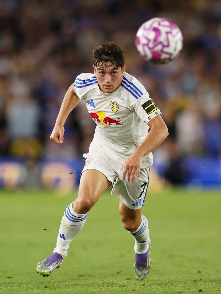 Daniel James en Leeds vs. Everton (REUTERS)