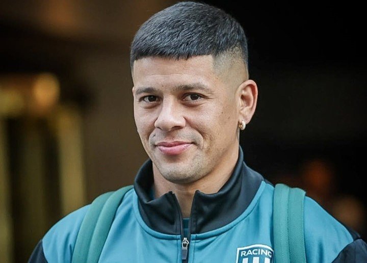 Marcos Rojo seguramente vaya al banco de los suplentes. Foto:Prensa Racing.