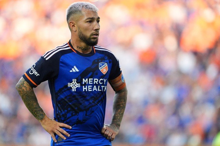 Luciano Acosta en Cincinnati.