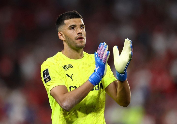 Rulli no pudo mantener la valla en cero. Reuters.