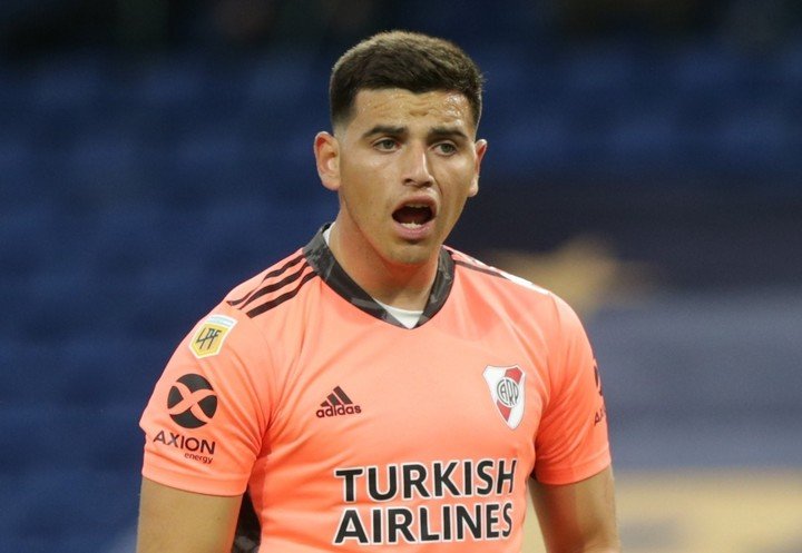 El Boca-River de cuartos de final de la CLP 2021 fue el único partido de Leo Díaz en River.