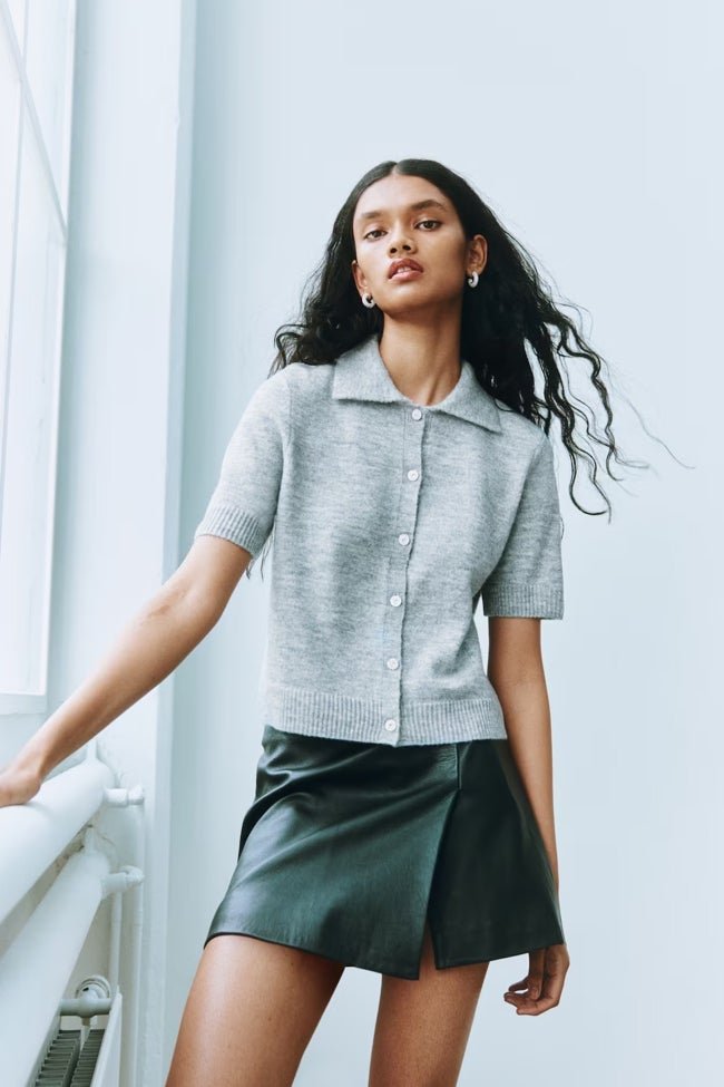 Chaqueta de punto de H&M (24,95 euros)