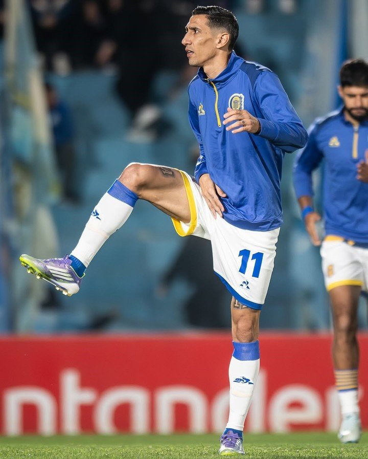 Di María hizo hincapié en la dificultad del fútbol argentino (Prensa Rosario Central).