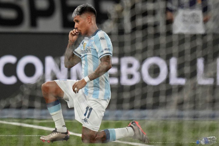 Matias Zaracho se quedó en Buenos Aires. (AP Photo/Silvia Izquierdo)