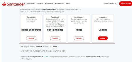 Rescate plan de pensiones