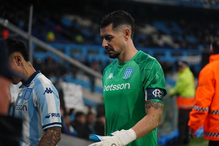 Gabi no viene en buen nivel, pero Costas analiza ratificarle el crédito. Foto Marcelo Carroll - FTP CLARIN 