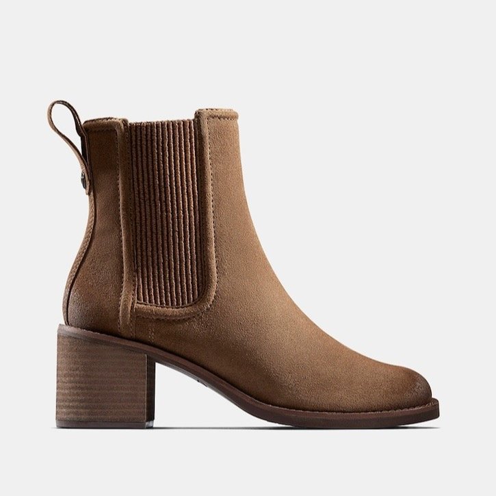 Botines de piel Clarks