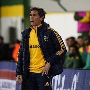 Así vivió Úbeda su primer partido como DT de Boca 