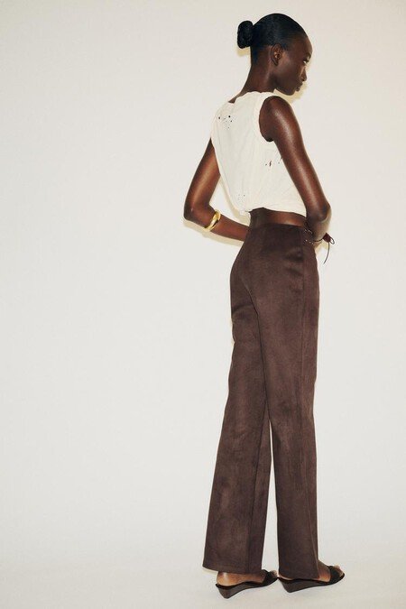 Pantalones Tachuelas Zara Bonitos Otoño
