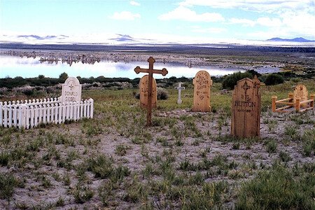 El cementerio que aparece en la película