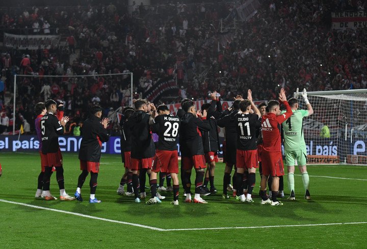 River eliminó a Unión por penales en los octavos de final. (Foto Ramiro Gomez)