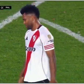 Video: la chance de Borja que pudo haberle dado el empate a River ante Palmeiras