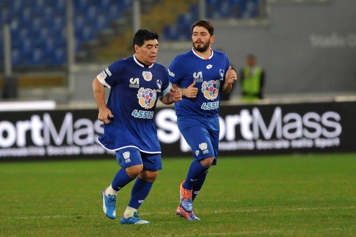 En 2016 jugaron juntos en un partido en Roma, promovido por el Papa.