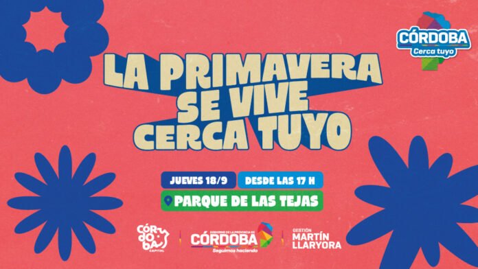 La primavera cerca tuyo en el Parque de Las Tejas, con grandes artistas en escena y Q’Lokura en vivo