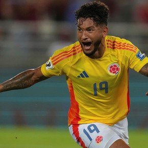 El delantero colombiano que se despachó con cuatro goles y dejó a Venezuela sin Repechaje