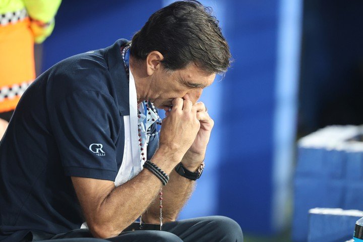 Gustavo Costas vs. Vélez. (EFE)