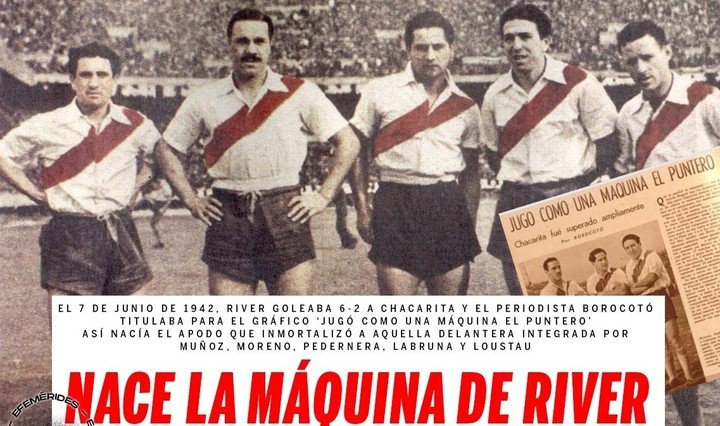 La Máquina, equipo modélico de River.